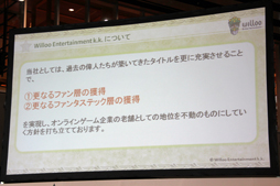 画像ギャラリー No.006のサムネイル画像 / ウィローエンターテイメントが今後の方針や各作品の最新情報を発表。川村ゆきえさんやハマカーンらも登壇した「『ウィロー学園』入学式」をレポート