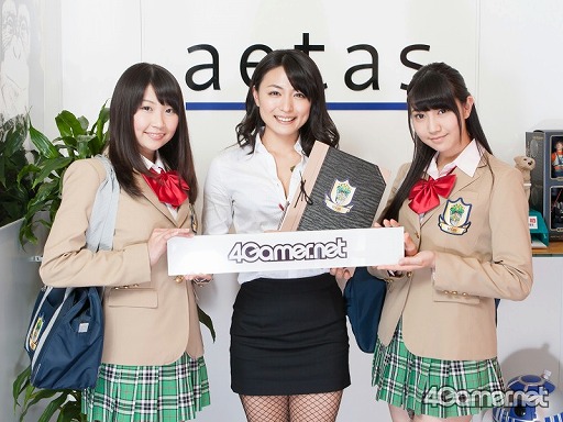 画像ギャラリー No.001のサムネイル画像 / 4Gamer編集部がウィロー学園に強制入学？　川村ゆきえ先生と生徒の吉田ゆいさん＆木村 葵さんから授業を受けさせられてしまう事態に