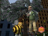画像ギャラリー No.006のサムネイル画像 / 映画「ビームービー」がベースのアクションゲーム，「Bee Movie Game」のデモ版を掲載