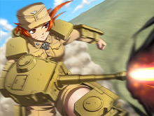 画像ギャラリー No.011のサムネイル画像 / システムソフト・アルファーの新作ストラテジーは萌え路線。 「萌え萌え2次大戦(略)」11月発売