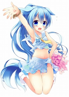 画像ギャラリー No.001のサムネイル画像 / 「桃色大戦ぱいろん」，狛犬の化身「阿行」「吽行」のチアガールVerが登場
