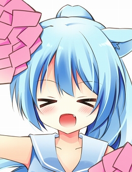 画像ギャラリー No.002のサムネイル画像 / 「桃色大戦ぱいろん」，狛犬の化身「阿行」「吽行」のチアガールVerが登場