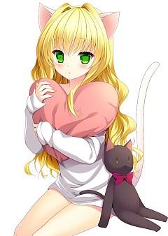 画像ギャラリー No.001のサムネイル画像 / 「桃色大戦ぱいろん」，ネコ娘「ちまり（CV：雨宮 天）」のAnother版が新登場