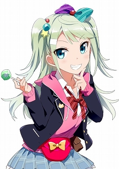 画像ギャラリー No.001のサムネイル画像 / 「桃色大戦ぱいろん」，コスプレイヤー「神山マリン（CV：諸星すみれ）」が登場