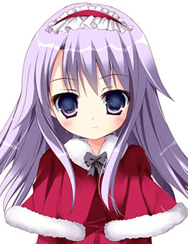 画像ギャラリー No.002のサムネイル画像 / 「桃色大戦ぱいろん」，ルーニャ・ラウラ-幼少期-とリヴァイアサン=レヴィのクリスマスverが登場