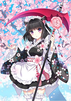 画像ギャラリー No.001のサムネイル画像 / 「桃色大戦ぱいろん」，冥土の門番「ナユタ」のExtremeカードが登場