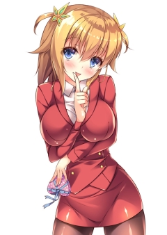 画像ギャラリー No.001のサムネイル画像 / 「桃色大戦ぱいろん」，ヒューマノイド「ユピテル」のバレンタインバージョン登場