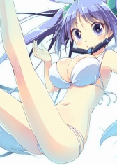 画像ギャラリー No.001のサムネイル画像 / 「桃色大戦ぱいろん+」水着姿のカモミィル,Tetra,アシュリーが登場