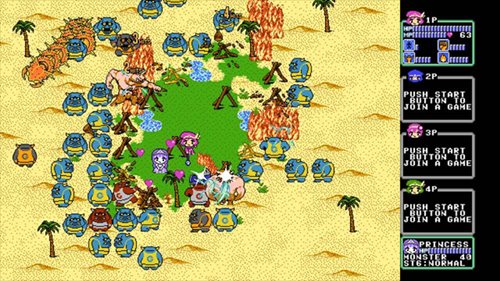 画像ギャラリー No.002のサムネイル画像 / 8ビット風のドット絵で描かれたXbox 360用2DアクションRPG「まもって騎士」の配信が5月15日よりスタート