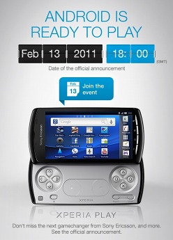 画像ギャラリー No.002のサムネイル画像 / 「Xperia Play」,Sony Ericssonの公式Facebookページにおいて2月13日に正式発表。噂の“プレステ携帯”の本体写真が先行公開