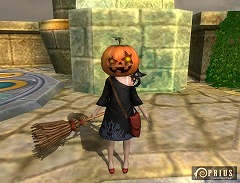 画像ギャラリー No.010のサムネイル画像 / 「PRIUS ONLINE」にカボチャのお化けが。ハロウィンイベント開催 