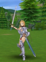 画像ギャラリー No.006のサムネイル画像 / 「アークサイン×クイーンズブレイド」第1弾，放浪の戦士「レイナ」が登場