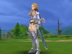画像ギャラリー No.013のサムネイル画像 / 「アークサイン×クイーンズブレイド」第1弾，放浪の戦士「レイナ」が登場