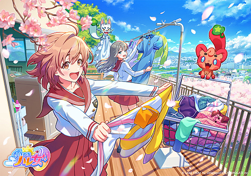 画像ギャラリー No.003のサムネイル画像 / ゲームフリークの新作モバイルゲームは,日本全国の天気予報と連動! 魔法少女が戦う「雨のちハレ女」を発表
