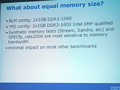 画像ギャラリー No.005のサムネイル画像 / Intel,Bloomfieldベンチマークのポイントを説明