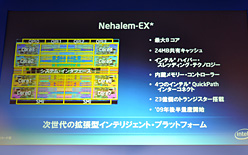 画像ギャラリー No.014のサムネイル画像 / Intel，Xeon 5500番台の国内発表会を開催。「Pentium Pro以来となる重要な製品」