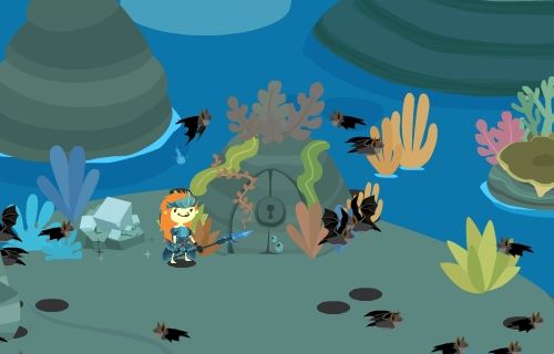 画像ギャラリー No.002のサムネイル画像 / 「Puppet Guardian」海賊のお宝が眠る新ステージ「ハルマの入り江」が登場