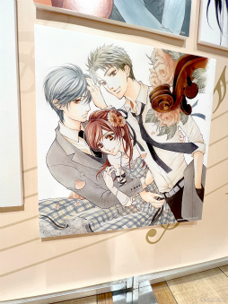 画像ギャラリー No.025のサムネイル画像 / 星奏学院での思い出を呉 由姫先生の原画で振り返る。「金色のコルダ」20周年記念原画展 〜Memoria〜をレポート