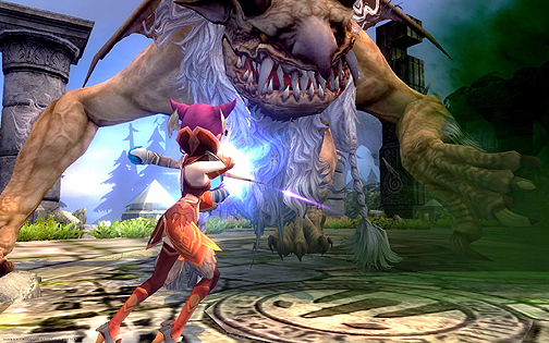 画像ギャラリー No.003のサムネイル画像 / 日本でもサービス予定のアクションRPG「ドラゴンネスト」現地最新動向をG★2009でチェック