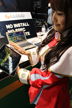 画像ギャラリー No.006のサムネイル画像 / ［TGS 2011］これはオンラインゲームの一つの大きな可能性だ。遠隔操作で遊ぶ「ジークラウド＋ドラゴンネスト」の実力を確かめてきた