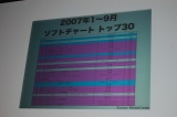 画像ギャラリー No.007のサムネイル画像 / 「任天堂カンファレンス 2007.秋」開催。「モンハン3」はWiiで発売,ソニックが「スマブラX」になど目玉情報も