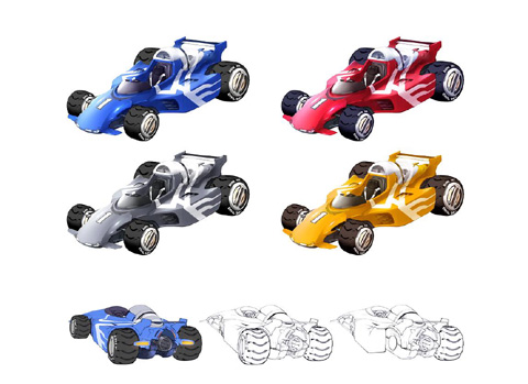 画像ギャラリー No.005のサムネイル画像 / 「トランスピー」,新マシン「ドラゴン」とコンセプトアートを公開
