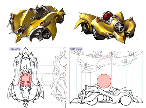 画像ギャラリー No.008のサムネイル画像 / 「トランスピー」,新マシン「ドラゴン」とコンセプトアートを公開
