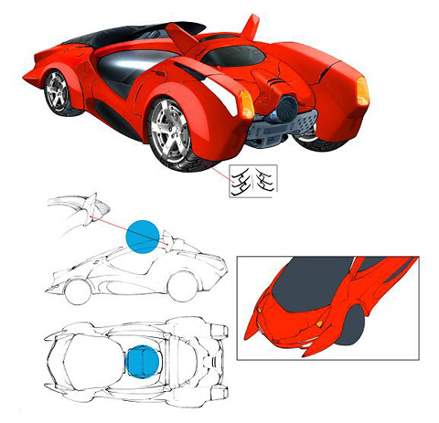 画像ギャラリー No.009のサムネイル画像 / 「トランスピー」,新マシン「ドラゴン」とコンセプトアートを公開