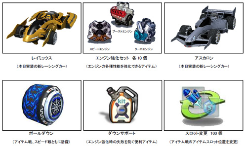 画像ギャラリー No.006のサムネイル画像 / ニューマシーンで新コースを駆け抜けろ。「トランスピー」,ショップアイテムを追加するアップデートを実施