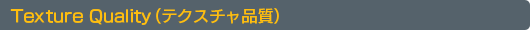 Texture Quality（テクスチャ品質）