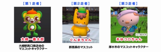 画像ギャラリー No.001のサムネイル画像 / 「meet-me」で“ご当地キャラ”も走るリレーマラソンイベントが8月23日から