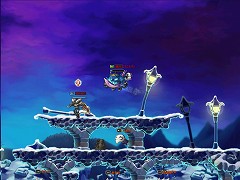 画像ギャラリー No.006のサムネイル画像 / 雪上で熱戦が展開！　「TENVI」，「雪合戦場」システムを本日実装