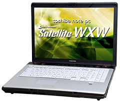 画像ギャラリー No.001のサムネイル画像 / 東芝，GF8600M GT SLI＆メモリ4GB搭載のノートPC「Satellite WXW/79DW」発売