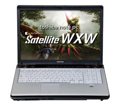 画像ギャラリー No.001のサムネイル画像 / カプコン，東芝製ノートPC「Satellite WXW」を「MHF」推奨認定