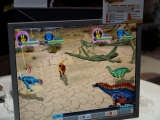 画像ギャラリー No.004のサムネイル画像 / ［G★2007＃16］SK TELECOMブースで見かけた「DINOMACHIA」と「DIGIMON RPG」