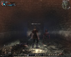 画像ギャラリー No.002のサムネイル画像 / 「Wizardry Online」，冒険者が初めて挑むダンジョンは盗賊団も現れる「カリグラーゼ下水道」。盾を使った防御システムの詳細もムービーで確認