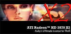 画像ギャラリー No.007のサムネイル画像 / AMD,ハイエンド向けデュアルGPUソリューション「ATI Radeon HD 3870 X2」