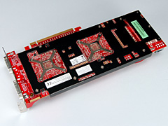 画像ギャラリー No.005のサムネイル画像 / 2基のGPUを1枚のカードに搭載した「ATI Radeon HD 3870 X2」レビュー掲載