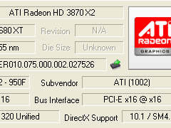 画像ギャラリー No.009のサムネイル画像 / 2基のGPUを1枚のカードに搭載した「ATI Radeon HD 3870 X2」レビュー掲載
