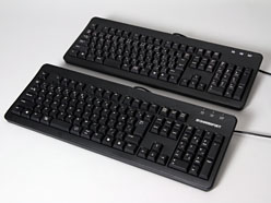 画像ギャラリー No.010のサムネイル画像 / 3000円でお釣りがくるDHARMAPOINT製キーボード「DRKB109」レビュー。エントリー市場の大本命が登場か