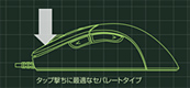 画像ギャラリー No.006のサムネイル画像 / DHARMAPOINTより約2年半ぶりのマウス新製品。光学センサー搭載の「DRTCM37」とレーザーセンサー搭載の「DRTCM38」を12月に発売