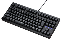 画像ギャラリー No.002のサムネイル画像 / Nキーロールオーバー対応のDHARMAPOINT製低価格キーボードにテンキーレスモデルが登場。1月下旬に4980円で発売