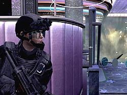 画像ギャラリー No.005のサムネイル画像 / カジノがたちまち戦場に早変わり。「Rainbow Six Vegas 2」の画像集を掲載