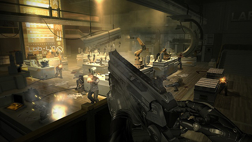 画像ギャラリー No.005のサムネイル画像 / 「Deus Ex: Human Revolution」に，約8分という長尺のプレイムービーが登場。1マップを3つの手法で解決するシーンで“Deus Exらしさ”を強調