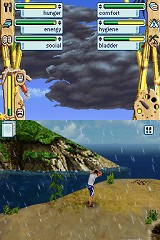 画像ギャラリー No.001のサムネイル画像 / 連載「PCゲームを持ち出そう！」。第23回はNDS用人生シミュレーション「The Sims 2 Castaway」を紹介