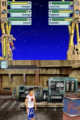 画像ギャラリー No.005のサムネイル画像 / 連載「PCゲームを持ち出そう！」。第23回はNDS用人生シミュレーション「The Sims 2 Castaway」を紹介