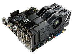 画像ギャラリー No.011のサムネイル画像 / NVIDIA，Quad＆3-way SLI対応のフラグシップチップセット「nForce 790i」