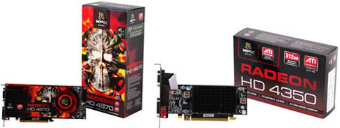 画像ギャラリー No.001のサムネイル画像 / XFX製ATI Radeonカードが日本上陸，まずはHD 4870＆HD 4350から