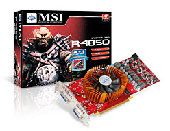 画像ギャラリー No.003のサムネイル画像 / 独自の電源回路＆GPUクーラー採用のHD 4850カードがMSIから