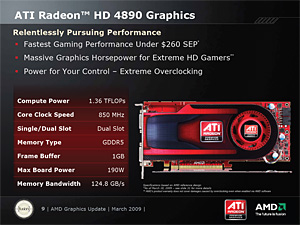 画像ギャラリー No.003のサムネイル画像 / AMD，シングルGPUの最上位モデル「ATI Radeon HD 4890」を発表